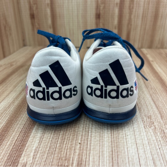 Adidas Shoes Men Size 10 Court X 15.2 Collegiate Navy White USA Flag Logo AQ2523 main image 10